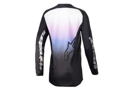 ALPINESTARS MX23 STELLA FLUID JERSEY BLACK FROZEN PURPLE