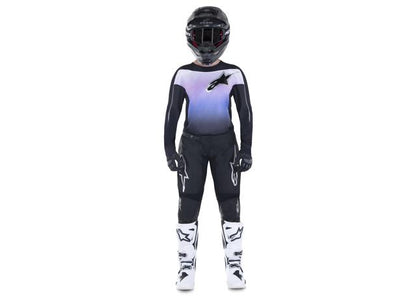 ALPINESTARS MX23 STELLA FLUID JERSEY BLACK FROZEN PURPLE