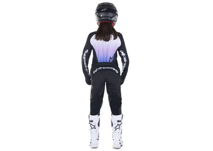 ALPINESTARS MX23 STELLA FLUID JERSEY BLACK FROZEN PURPLE