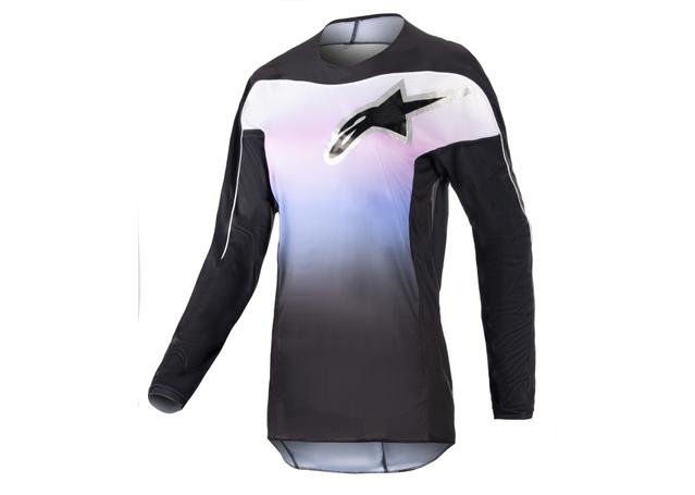 ALPINESTARS MX23 STELLA FLUID JERSEY BLACK FROZEN PURPLE