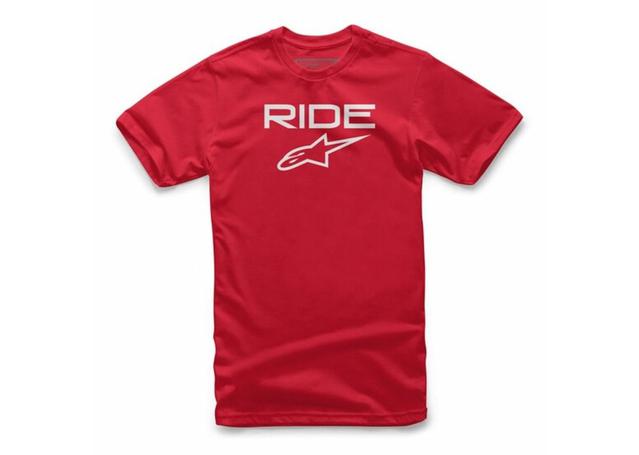 ALPINESTARS KIDS RIDE 2.0 TEE RED WHITE