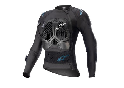 ALPINESTARS MX23 STELLA BIONIC ACTION JACKET V2 BLACK CYAN