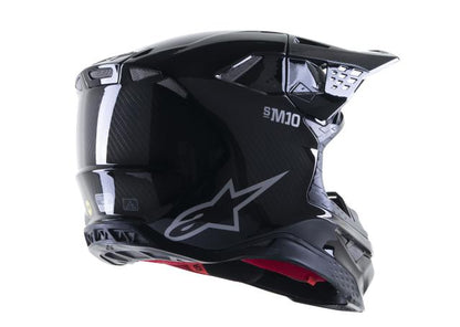 ALPINESTARS MX23 SM10 HELMET ECE GLOSS BLACK CARBON