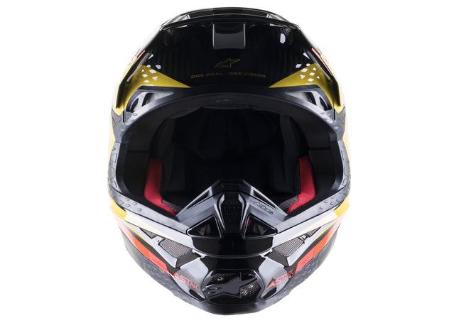 Alpinestars SM10 META 2 Helmet Black Grey