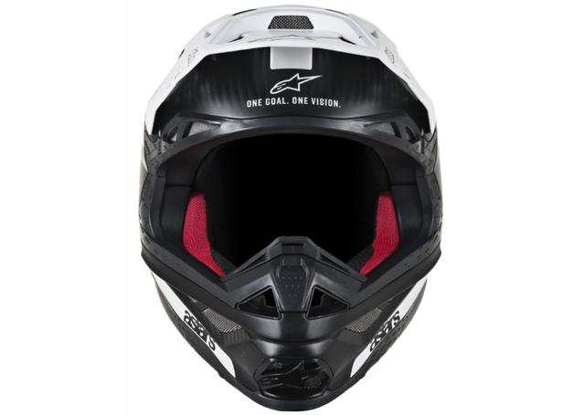 ALPINESTARS SUPERTECH SM10 DYNO HELMET Black White