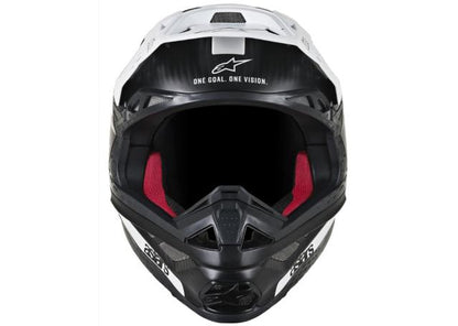 ALPINESTARS SUPERTECH SM10 DYNO HELMET Black White