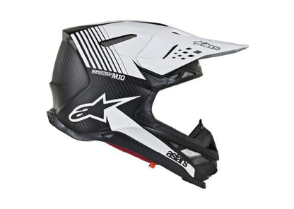 ALPINESTARS SUPERTECH SM10 DYNO HELMET Black White