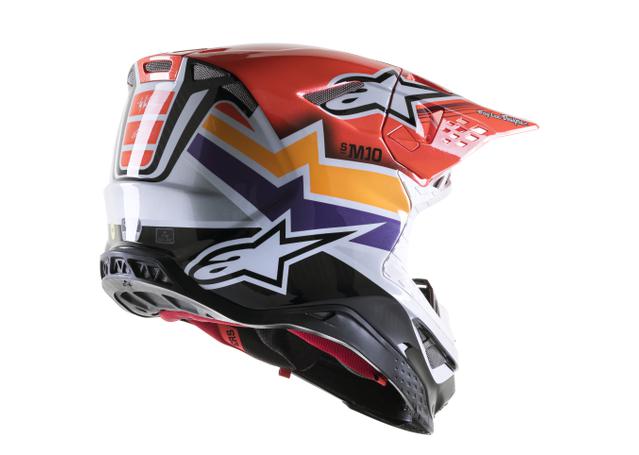 ALPINESTARS MX23 SM10 TLD EDITION 23 HELMET FIRESTARTER RED