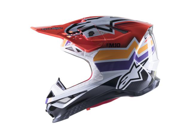 ALPINESTARS MX23 SM10 TLD EDITION 23 HELMET FIRESTARTER RED