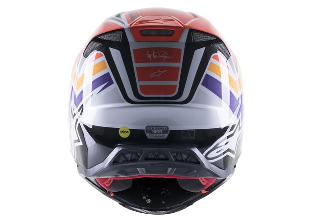 ALPINESTARS MX23 SM10 TLD EDITION 23 HELMET FIRESTARTER RED