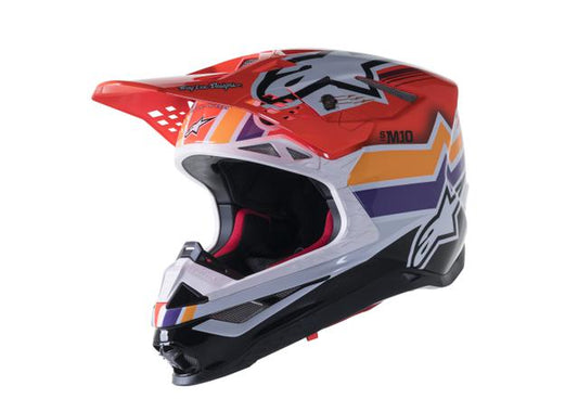 ALPINESTARS MX23 SM10 TLD EDITION 23 HELMET FIRESTARTER RED