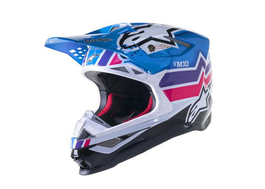 ALPINESTARS MX23 SM10 TLD EDITION 23 HELMET STARLIT BLUE