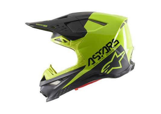 Alpinestars SM8 ECHO Helmet BLACK YELLOW