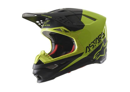 Alpinestars SM8 ECHO Helmet BLACK YELLOW