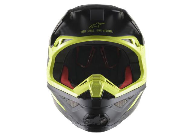 Alpinestars SM8 ECHO Helmet BLACK YELLOW