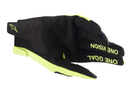 ALPINESTARS MX24 RADAR GLOVES HI-VIS BLACK