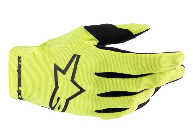 ALPINESTARS MX24 RADAR GLOVES HI-VIS BLACK