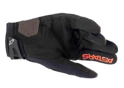 ALPINESTARS MX24 MEGAWATT GLOVES BLACK RED FLURO