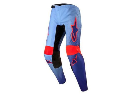 ALPINESTARS MX24 FLUID LUCENT PANT BLUE ORANGE