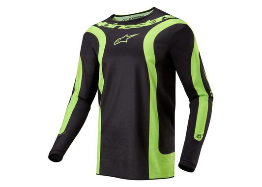 ALPINESTARS MX24 FLUID LURV JERSEY BLACK FLUORO