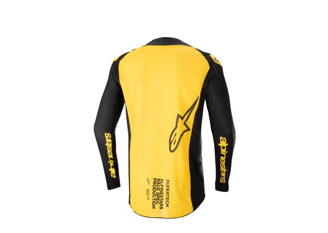 ALPINESTARS MX24 SUPERTECH WARD JERSEY BLACK YELLOW