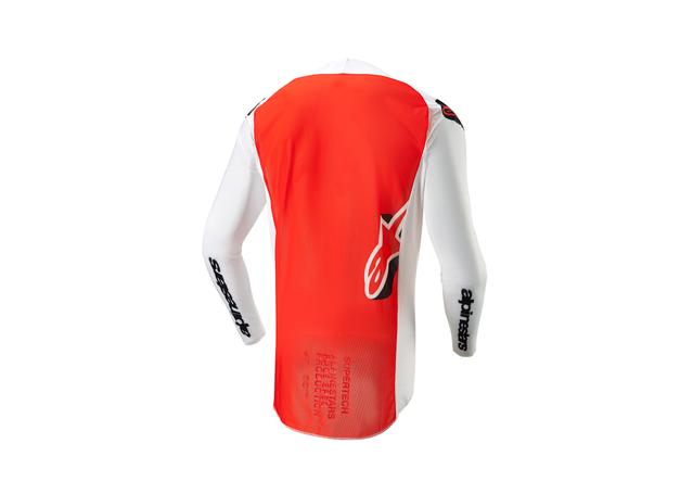 ALPINESTARS MX24 SUPERTECH WARD JERSEY WHITE ORANGE