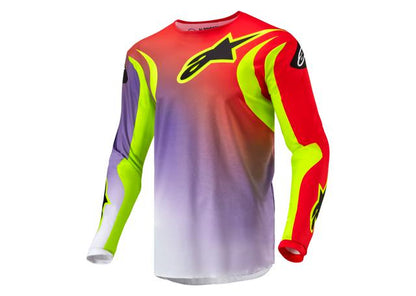 ALPINESTARS MX24 FLUID LUCENT JERSEY RED YELLOW