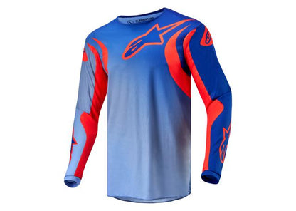 ALPINESTARS MX24 FLUID LUCENT JERSEY BLUE ORANGE