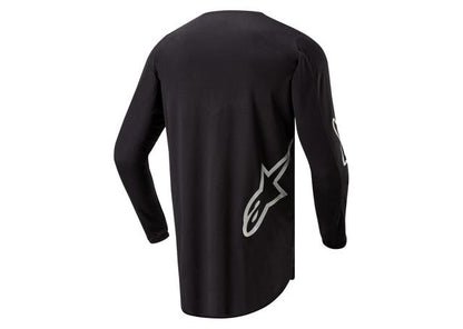 ALPINESTARS MX24 FLUID GRAPHITE JERSEY BLACK SILVER