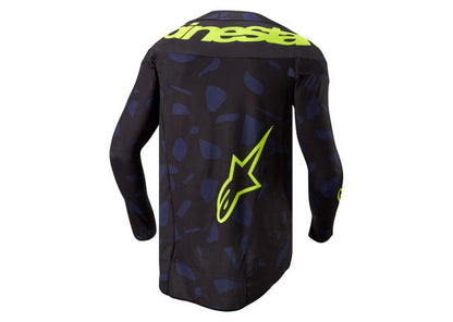 ALPINESTARS MX24 TECHSTAR RANTERA JERSEY BLACK HI-VIS