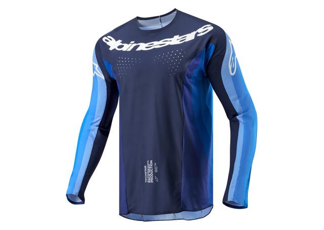 ALPINESTARS MX24 TECHSTAR PNEUMA JERSEY NAVY BLUE