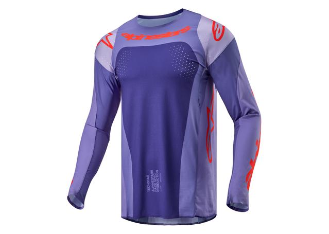 ALPINESTARS MX24 TECHSTAR OCURI JERSEY PURPLE