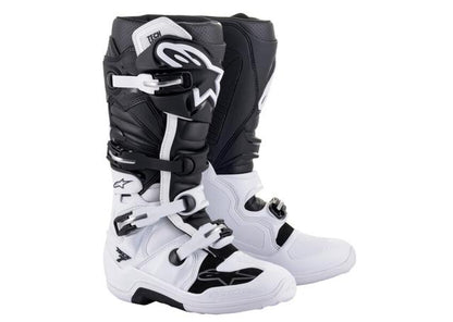 ALPINESTARS TECH 7 WHITE BLACK