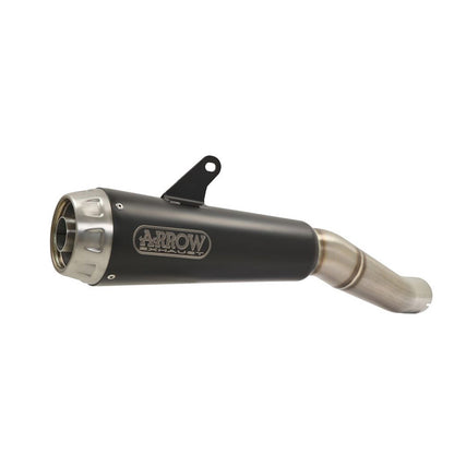 Arrow Pro-Race Muffler Nichrom Dark Benelli Leoncino 500 17-20