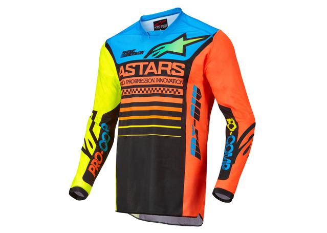 Alpinestars MX22 Kids Racer Compass Jersey Yellow