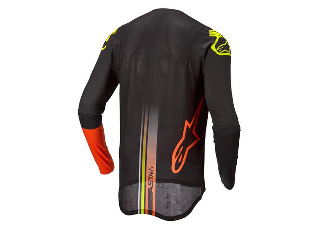 Alpinestars MX22 Supertech Blaze Jersey Black Orange