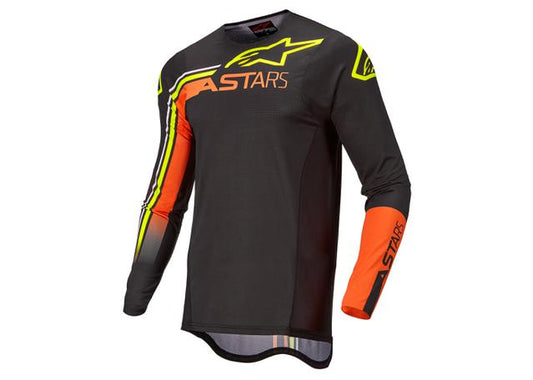 Alpinestars MX22 Supertech Blaze Jersey Black Orange