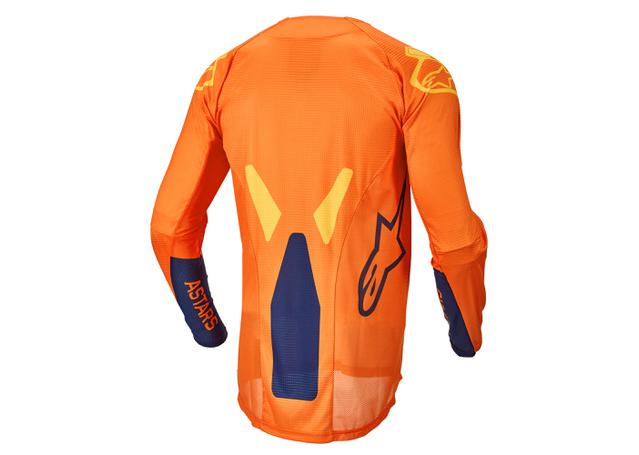 Alpinestars MX22 Techstar Factory Jersey Orange Navy