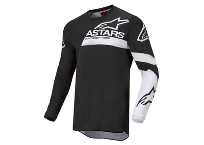 Alpinestars MX22 Fluid Chaser Jersey Black White