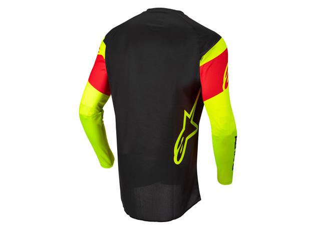 Alpinestars MX22 Fluid Tripple Jersey Black Yellow