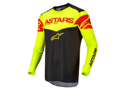 Alpinestars MX22 Fluid Tripple Jersey Black Yellow