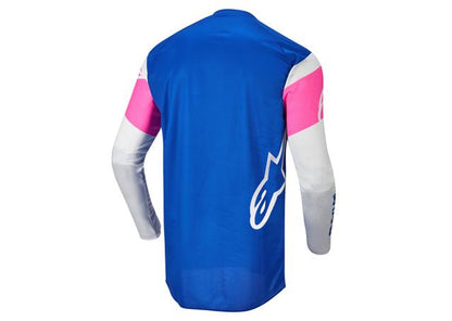 Alpinestars MX22 Fluid Tripple Jersey Blue White