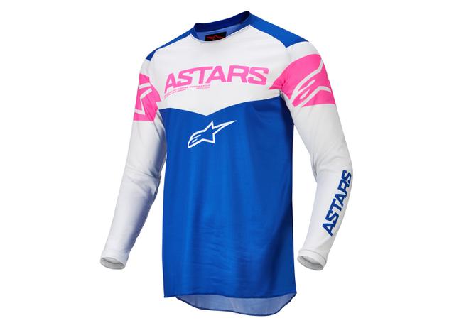 Alpinestars MX22 Fluid Tripple Jersey Blue White