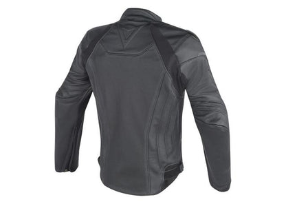 DAINESE FIGHTER PERFORATED LEATHER JACKET BLACK