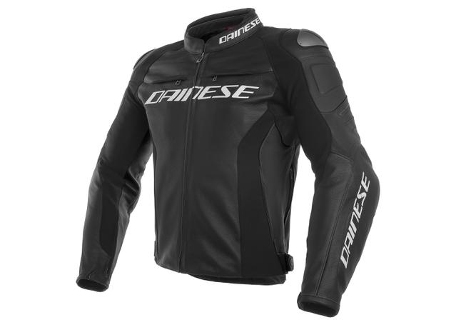 DAINESE RACING 3 LEATHER JACKET BLACK