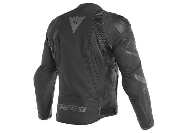 DAINESE AVRO 4 LEATHER JACKET BLACK MATT ANTHRACITE