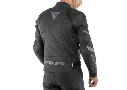 DAINESE AVRO 4 LEATHER JACKET BLACK MATT ANTHRACITE