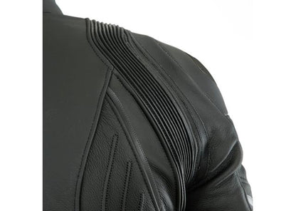 DAINESE AVRO 4 LEATHER JACKET BLACK MATT ANTHRACITE