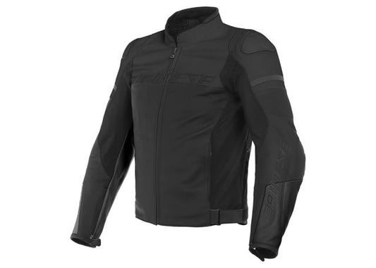 DAINESE AGILE LEATHER JACKET MATT BLACK