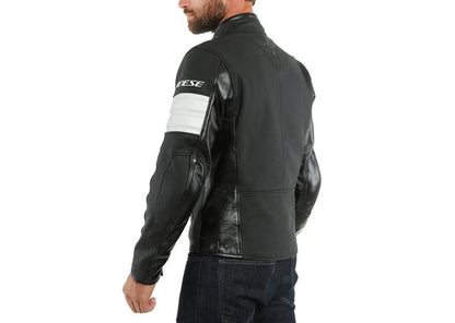 DAINESE SAN DIEGO PERFORATED LEATHER JACKET BLACK